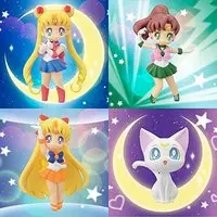 Atsumete Figure - Sailor Moon / Sailor Venus & Sailor Jupiter & Artemis