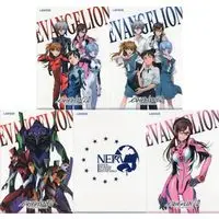 (Full Set) Plastic Folder - Evangelion / Mari & Unit-01 & Unit-00