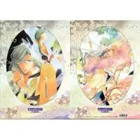 Plastic Folder - Harukanaru toki no naka de / Tachibana no Tomomasa & Abe no Yasuaki & Motomiya Akane