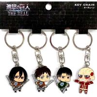 Key Chain - Attack on Titan / Levi & Eren & Mikasa & Titan