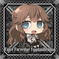 Square Badge - Fate/Apocrypha / Fiore Forvedge Yggdmillennia