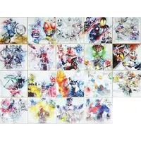 (Full Set) Illustration Panel - Kamen Rider Kabuto
