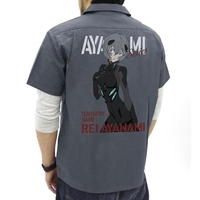 Work Shirts - Evangelion / Ayanami Rei Size-L