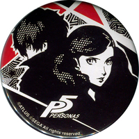 Trading Badge - Persona5 / Takamaki Anne