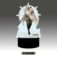 Stand Pop - Acrylic stand - LED Big Acrylic stand - Attack on Titan / Reiner Braun