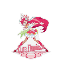 Acrylic stand - Tropical-Rouge! Precure / Takizawa Asuka (Cure Flamingo)