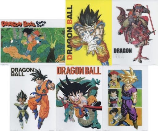 (Full Set) Art Board - Dragon Ball / Vegeta & Goku & Gohan