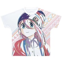 T-shirts - Ani-Art - Yuru Camp / Kagamihara Nadeshiko Size-XL