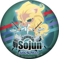 Badge - SHOW BY ROCK!! / DOKONJOFINGER & Sojun