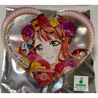 Acrylic Badge - Heart Badge - NijiGaku / Uehara Ayumu