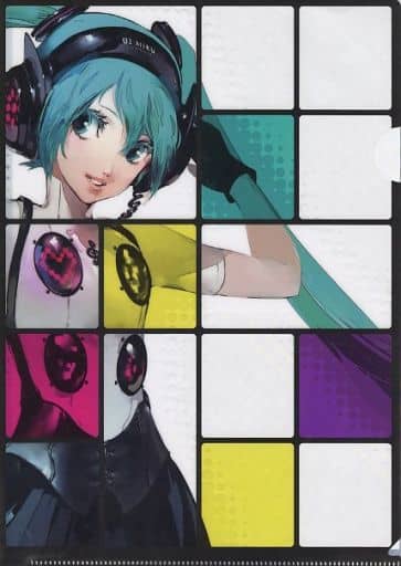 Plastic Folder - Persona4 / Hatsune Miku