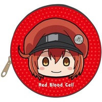 Coin Case - Churu Chara - Hataraku Saibou (Cells at Work!) / Red Blood Cell (AE3803)