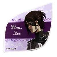 Acrylic Badge - DMM Scratch! - Attack on Titan / Hanji Zoe