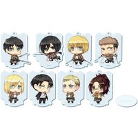 (Full Set) Acrylic stand - Stand Key Chain - Attack on Titan
