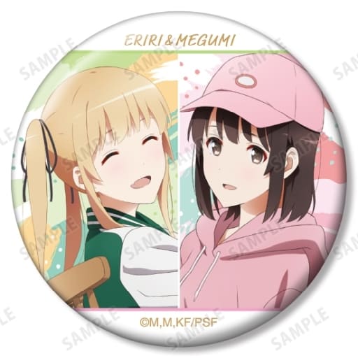 Trading Badge - Saekano / Sawamura Spencer Eriri & Kato Megumi