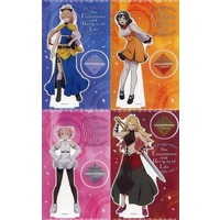 (Full Set) Trading Badge - Acrylic stand - Shokei Shoujo no Virgin Road (The Executioner and Her Way of Life) / Menou & Akari & Momo (The Executioner and Her Way of Life)