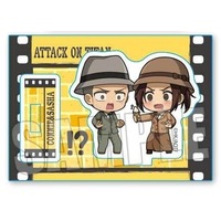 Acrylic stand - Petite Memo! - Attack on Titan / Sasha & Connie
