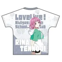 T-shirts - Full Graphic T-shirt - NijiGaku / Tennoji Rina Size-L