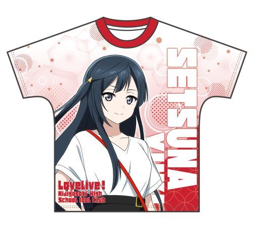 T-shirts - Full Graphic T-shirt - NijiGaku / Yuki Setsuna Size-L