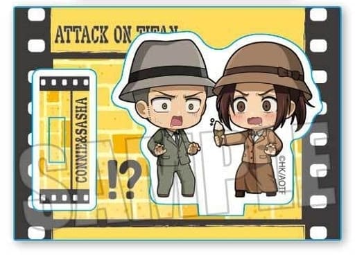 Acrylic stand - Petite Memo! - Attack on Titan / Sasha & Connie