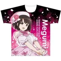 T-shirts - Full Graphic T-shirt - Saekano / Kato Megumi Size-L