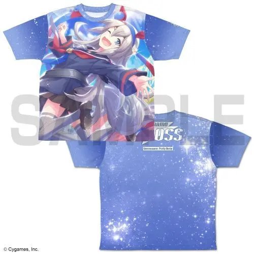 T-shirts - Full Graphic T-shirt - Uma Musume Pretty Derby / Tamamo Cross Size-XL