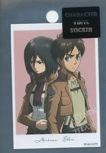 Stickers - Attack on Titan / Eren & Mikasa