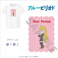 T-shirts - Blue Period / Ayukawa Ryuuji Size-XL