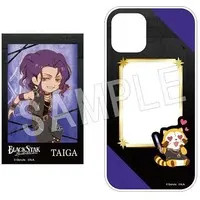 Smartphone Cover - iPhone12mini case - Araiguma Rascal / Taiga (BLACKSTAR)