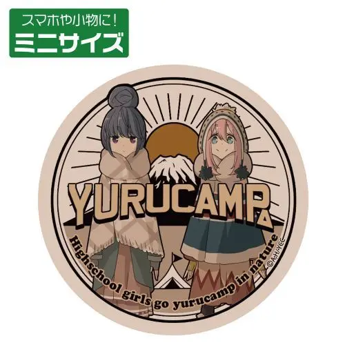 Stickers - Yuru Camp / Shima Rin & Kagamihara Nadeshiko