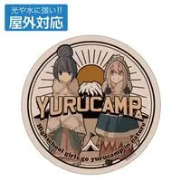 Stickers - Yuru Camp / Shima Rin & Kagamihara Nadeshiko