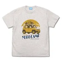 T-shirts - Yuru Camp / Oogaki Chiaki & Inuyama Aoi & Toba Minami Size-XL