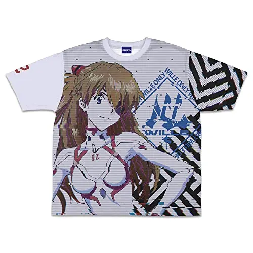 T-shirts - Full Graphic T-shirt - Evangelion / Asuka Langley Size-XL