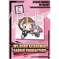 Plastic Folder - My Hero Academia / Uraraka Ochako & My Melody
