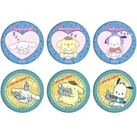 Trading Badge - Sanrio / Pom Pom Purin & Cinnamoroll & Pochacco