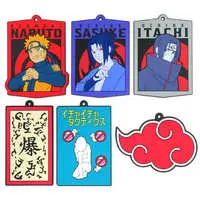 (Full Set) Rubber Coaster - NARUTO / Sasuke & Naruto & Itachi