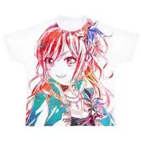 T-shirts - Ani-Art - Full Graphic T-shirt - BanG Dream! / Imai Risa Size-M