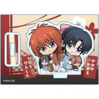 Acrylic stand - Gyugyutto - Rurouni Kenshin / Kenshin & Kaoru